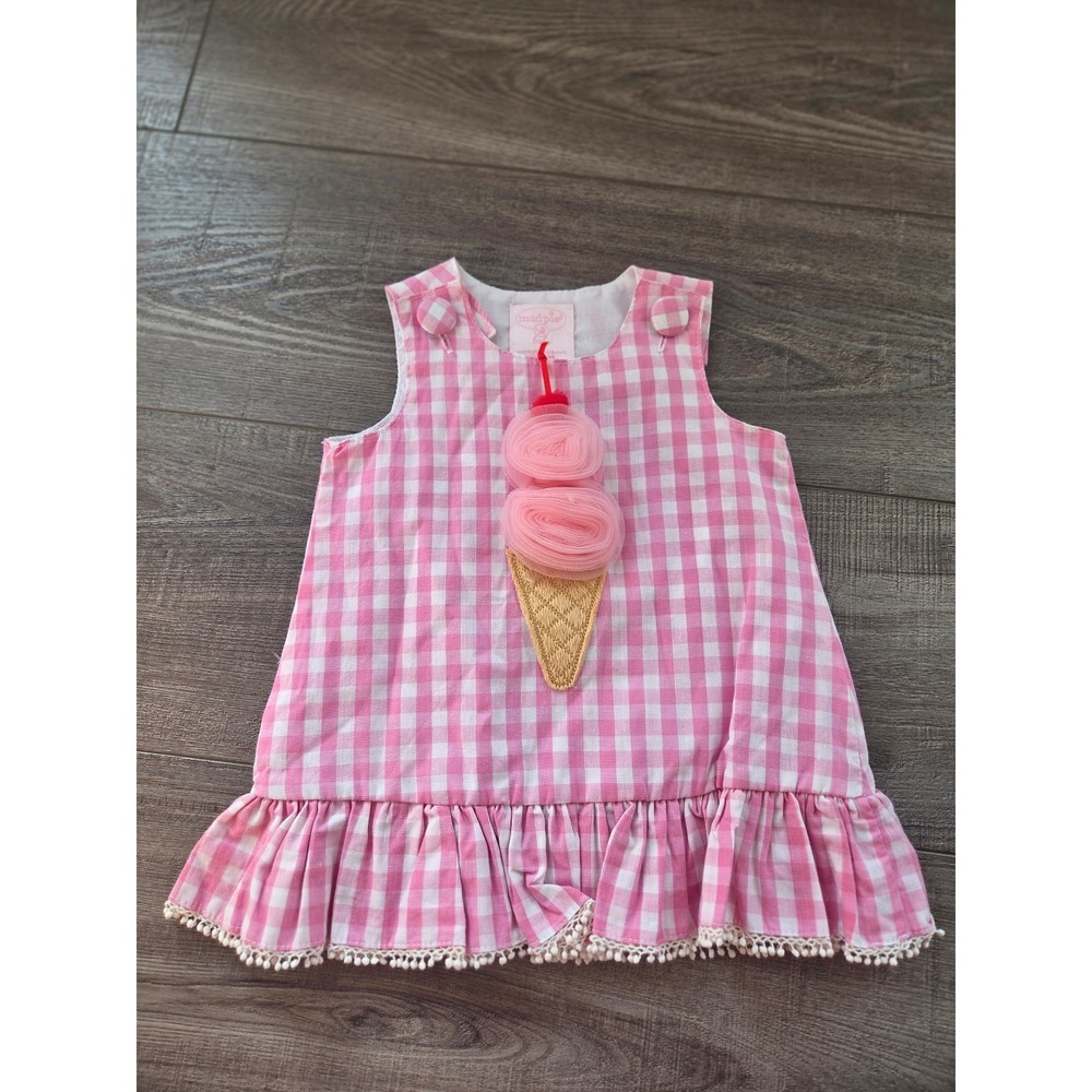 Mud pie baby‎ girl dress 0-3 mos